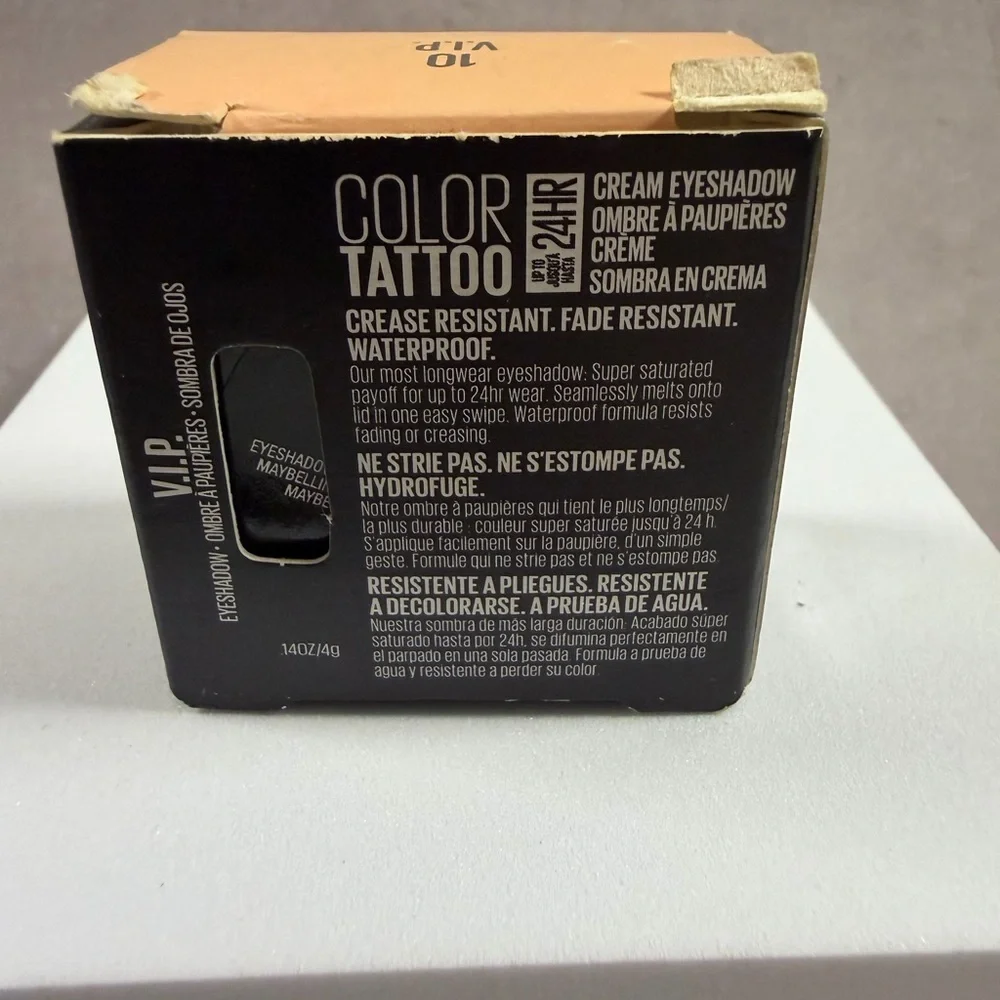 🩷5/$10 Maybelline Color Tattoo Eyeshadow in Warm Gold